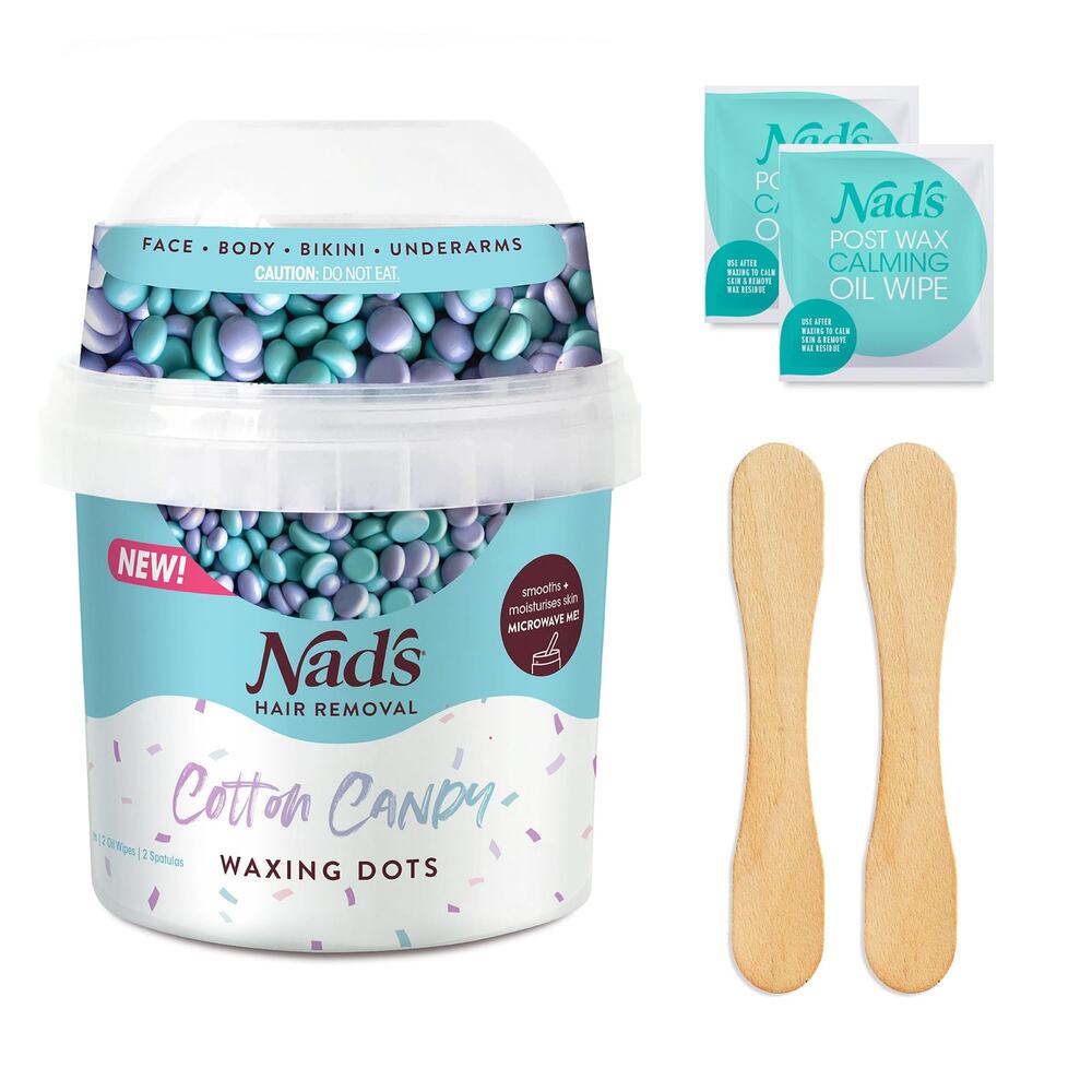 2 Nad's waxing Dots Microwave hard  wax